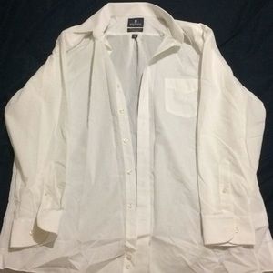 Stafford white dress shirt